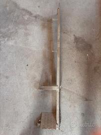 Parapetto per bascula zincato