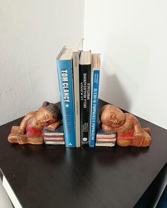 Fermalibri in legno 