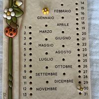 THUN calendario ceramica country bloom