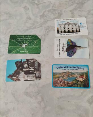 carte telefoniche 