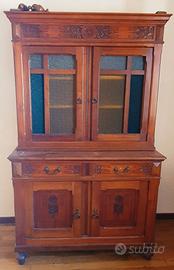 Credenza in ciliegio in stile Liberty 