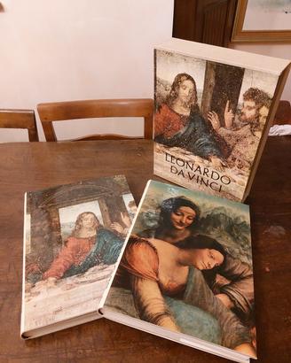 Cofanetto in due volumi Leonardo da Vinci 1956