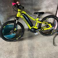 Bici elettrica per bambini hibike sduro raggio 24