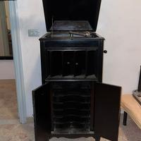 Columbia Grafonola  grammofono e 7 album dischi