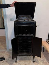 Columbia Grafonola  grammofono e 7 album dischi