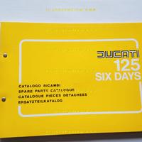 DUCATI 48 50 80 85 98 125 175 250 catalogo ricambi