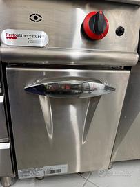 Frytop gas, piastra cucina 4W nuovo