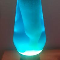 Lava lamp originale colore azzurro-verde