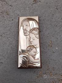 Sacra Famiglia Argento 925 Made in Italy