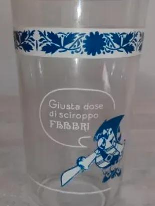 Bicchiere Fabbri, serie il Veliero del Pirata. Da