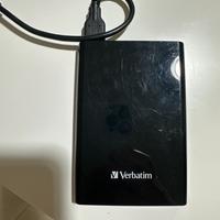 Verbatim 1Tera usb 3.0 hard disk esterno portatikr