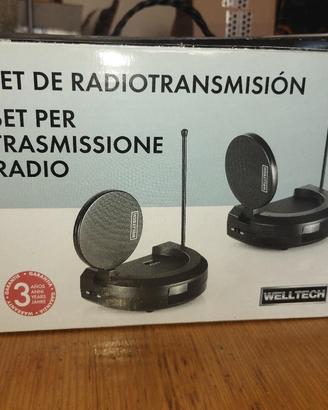 set trasmissione radio