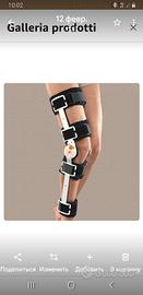 ginocchiera tutore regolabile post operazione