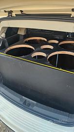 box per 4 subwoofer  da 38 cm