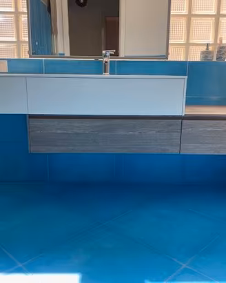 Mobile bagno Lavello pregiato in corian