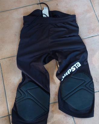 Pantaloni portiere calcio corti Kipsta