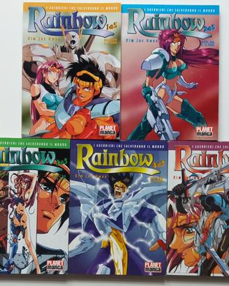 Manhwa Rainbow I Guerrieri che Salveranno il Mondo