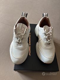 Scarpe Alexander Smith total white 36 nuove