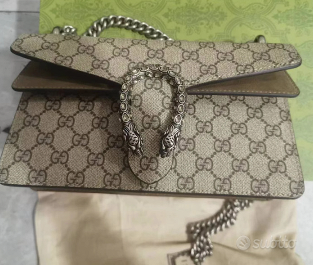 Borsa gucci shop tracolla catena