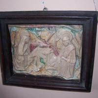 Mattonella con cornice antica