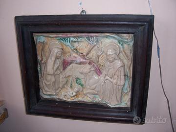 Mattonella con cornice antica