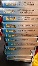 13 Vhs videocassette C’era una volta l’uomo