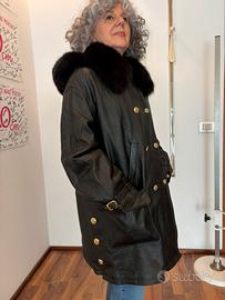 Cappotto in pelle