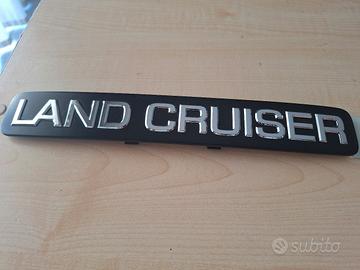 Scritta originale "LAND CRUISER" – Ricambio Toyota