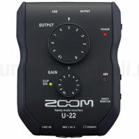 SCHEDA AUDIO ZOOM U22 24Bit/96kHz PER PC/MAC/IPAD 