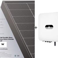 kit fotovoltaico HUAWEI moduli BIFACCIALI 9 kw