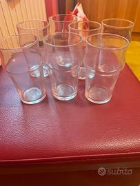 Set di 7 bicchieri