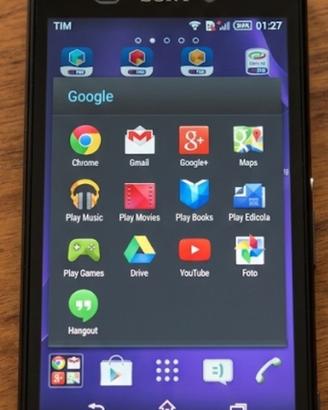 Sony Xperia T3 per anziani