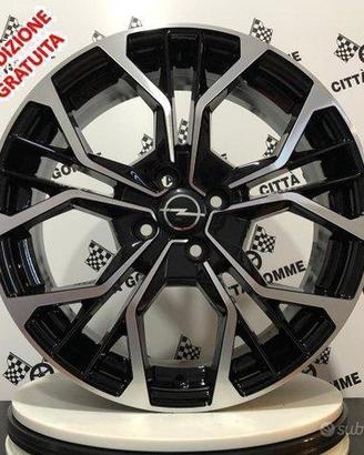 Cerchi in lega Opel Adam Agila Meriva Corsa da 17