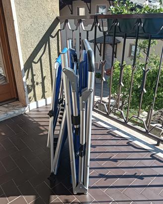 Lettino prendisole pieghevole