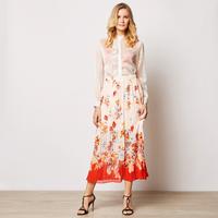 Yamamay gonna plissé fiori doppio uso NUOVA 