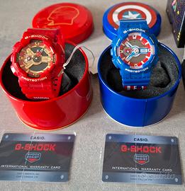 Casio GShock edizioni limitate Ironman e Cap Ameri