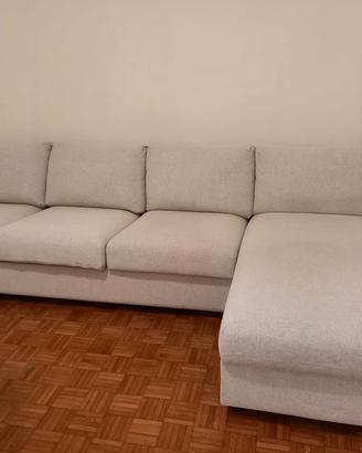Divano Vimle 4 posti con chaise longue