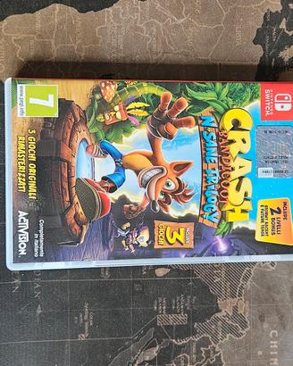 Crash Bandicoot trilogia 1-2-3 COME NUOVO!