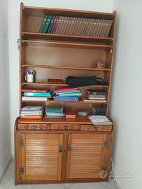 libreria legno massiccio