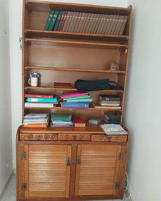 libreria legno massiccio