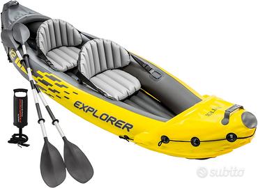 Intex Explorer K2 Kayak Gonfiabile 2 Posti con Rem