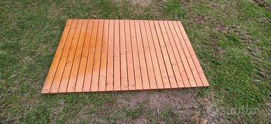 Pavimento in legno per gazebo