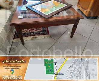 Codice: 8570 TAVOLINO QUADRATO DA SALOTTO STILE C