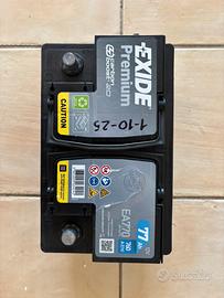 Batteria Exide Premium EAA770 77Ah 760A 12V