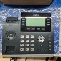 Telefono Yealink SIP-T44U VoIP - scatola+accessori