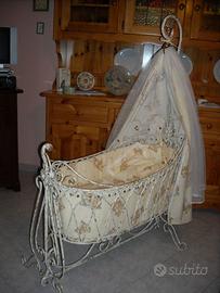 Culla in ferro battuto 