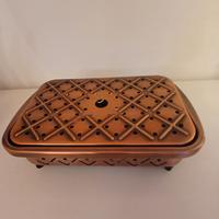 
Scalda vivande in rame Swiss made Stockli Netstal