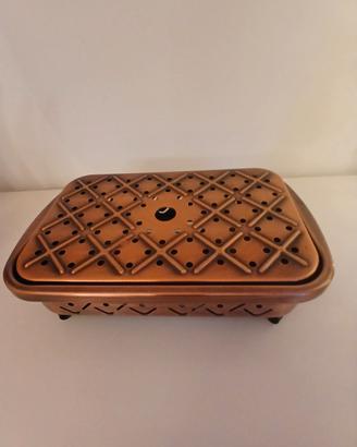 
Scalda vivande in rame Swiss made Stockli Netstal