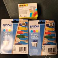 Cartucce Epson Colore TO520 Nuove