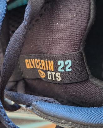 scarpe come nuove brook glycerin  22 n° 44